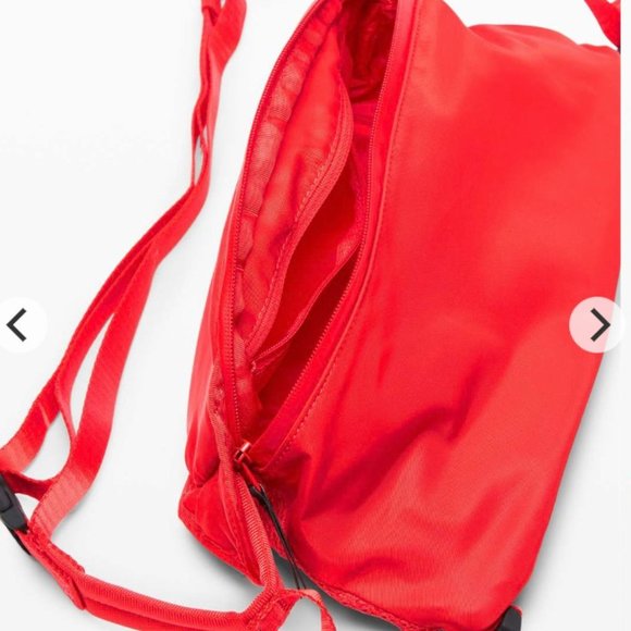 Lululemon All Hours Belt Bag Carnation Red - Picture 3 of 8